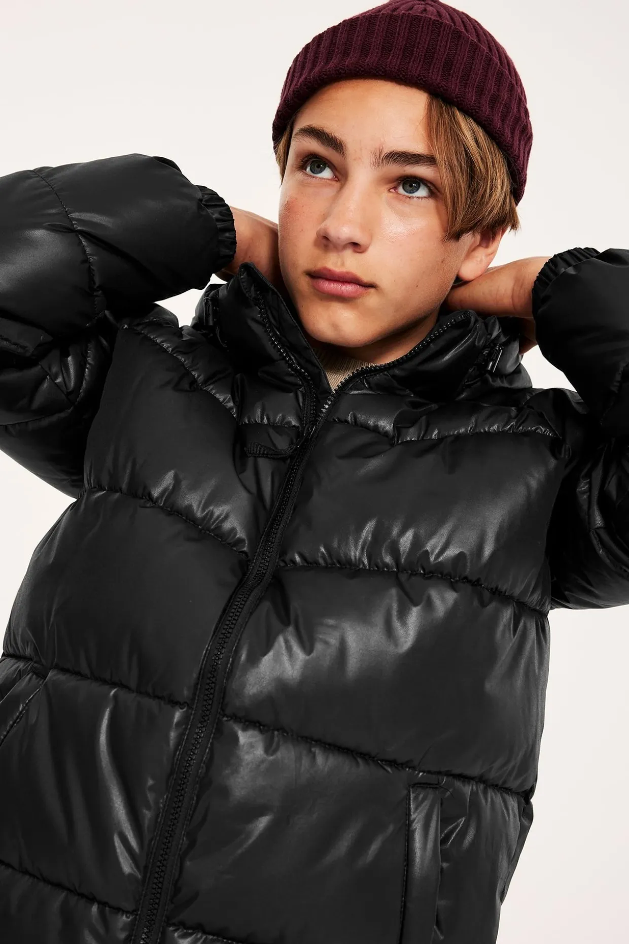 Toppatakki | Musta | Lapset | Kappahl