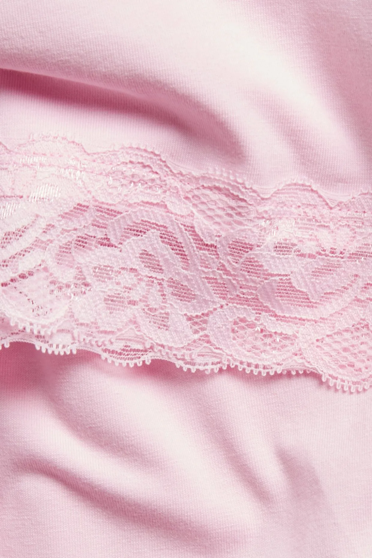 Toppi, jossa pitsireuna | Pinkki | Lapset | Kappahl