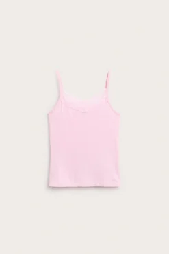 Toppi, jossa pitsireuna | Pinkki | Lapset | Kappahl