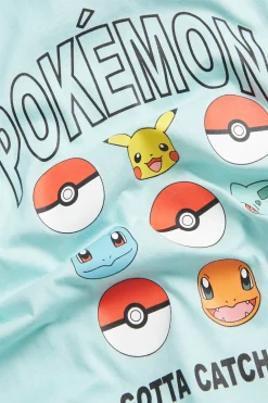 T-paita, Pokémon | Vaaleanturkoosi | Lapset | Kappahl