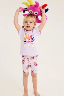 Trikooshortsit Babblarna | Violetti | Vauvat | Kappahl