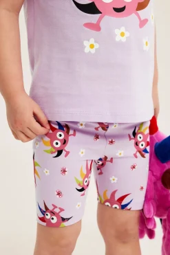 Trikooshortsit Babblarna | Violetti | Vauvat | Kappahl
