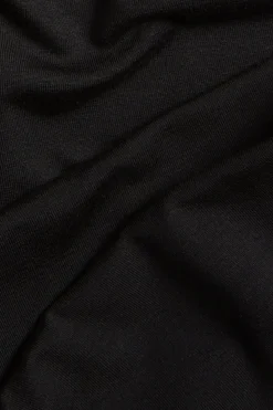 Trikooshortsit, joissa on taitettava vyötärö | Musta | Naiset | Kappahl