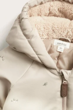 Tuulenpitävä haalariasu, jossa kettukuviointi | Beige | Vauvat | Newbie