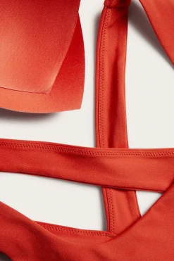 Urheilupaita pehmeästä ja joustavasta jerseykankaasta | Punainen | Naiset | Kappahl