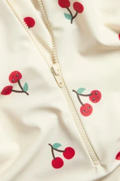 UV-puku, jossa kirsikkakuviointi | Vaaleanbeige | Lapset | Kappahl