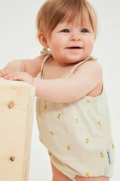 Vauvojen ananaskuvioinen body | Beige | Lapset | Kappahl