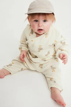 Vauvojen body musliinista | Beige | Lapset | Kappahl