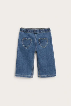 Vauvojen farkut, joissa on sydämenmuotoiset taskut | Denim | Vauvat | Kappahl