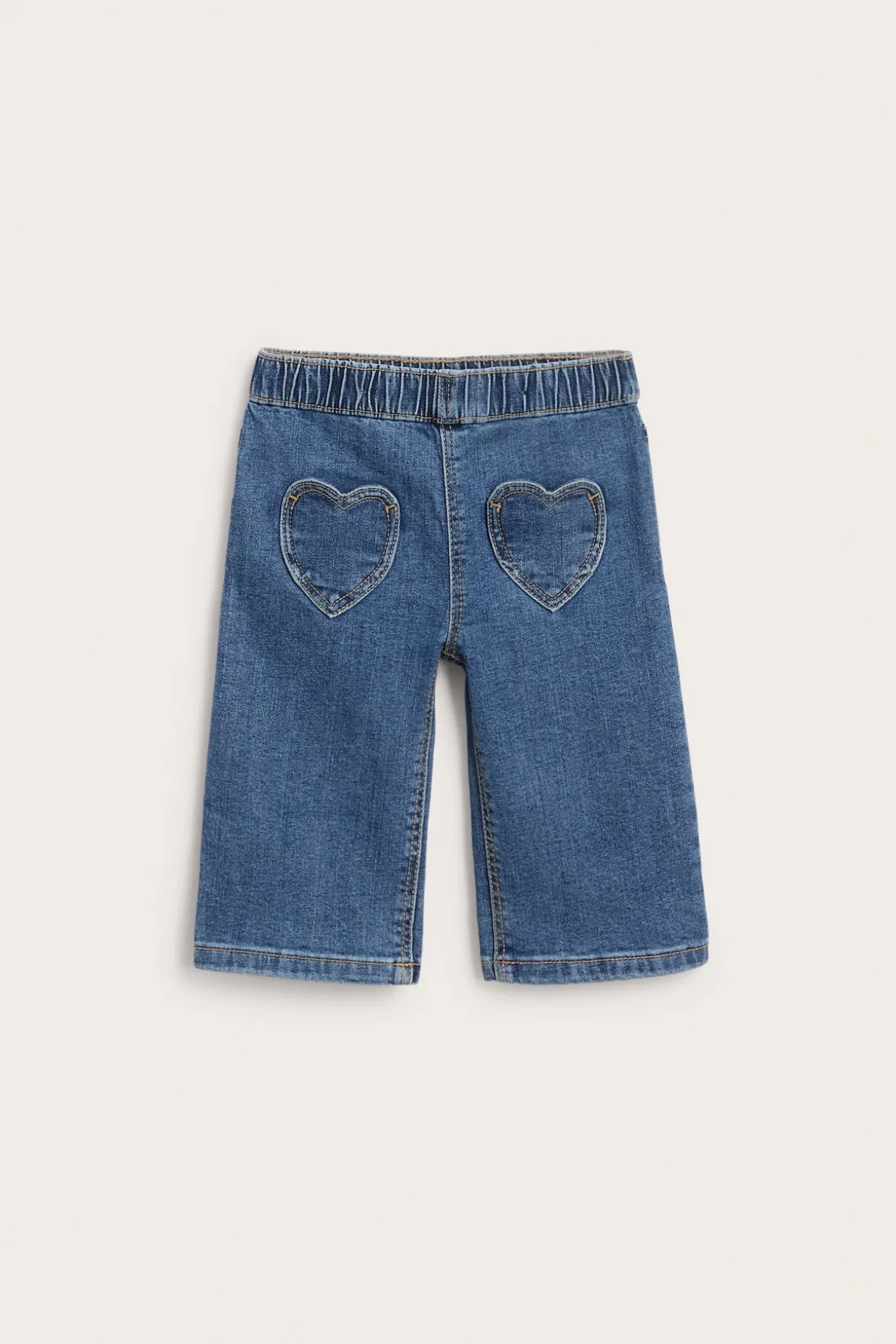 Vauvojen farkut, joissa on sydämenmuotoiset taskut | Denim | Vauvat | Kappahl
