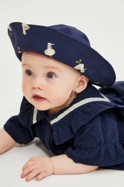 Vauvojen mekko, jossa on röyhelöt | Sininen | Lapset | Kappahl