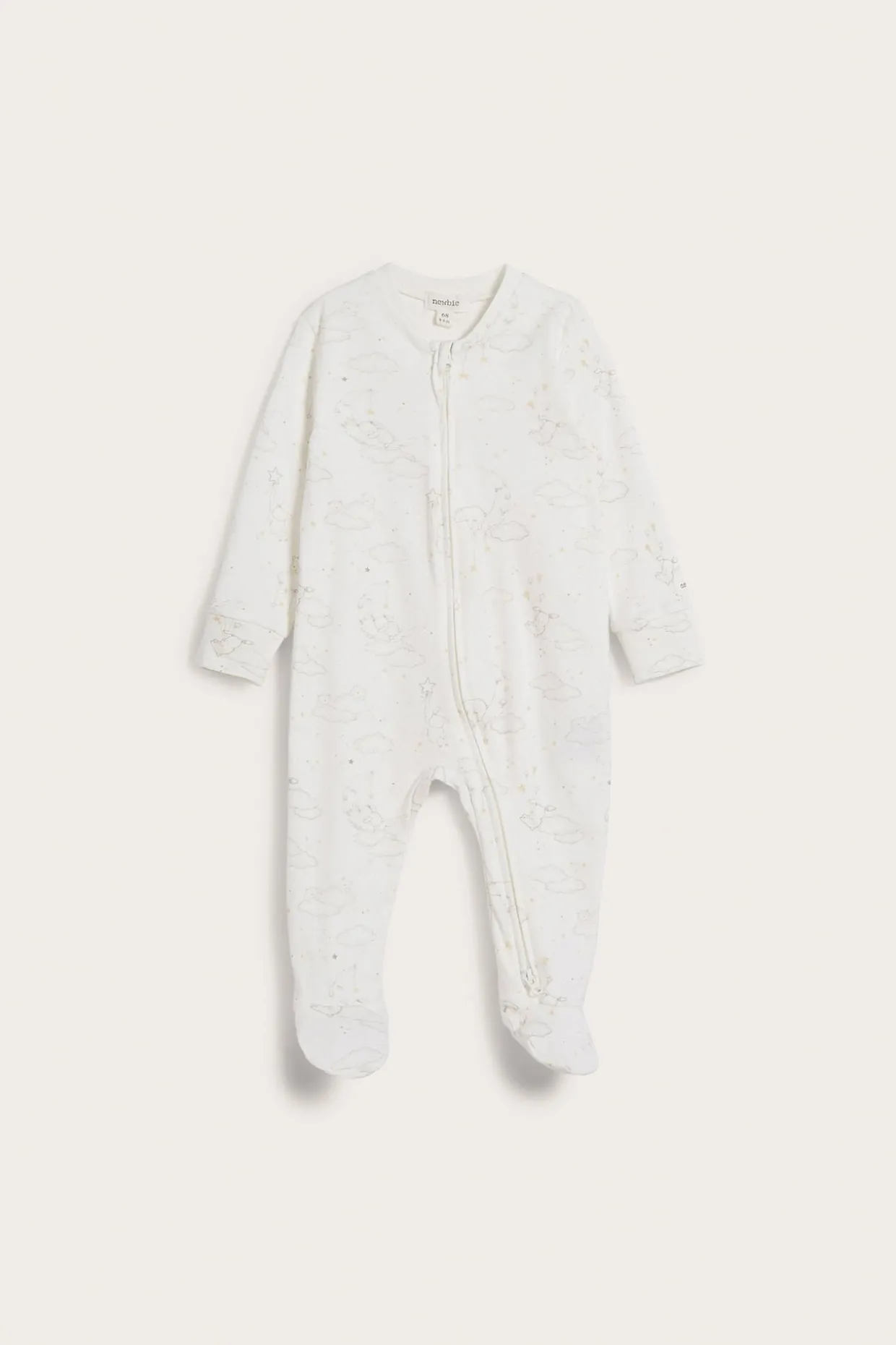 Vauvojen pyjama | Luonnonvalkoinen | Vauvat | Newbie