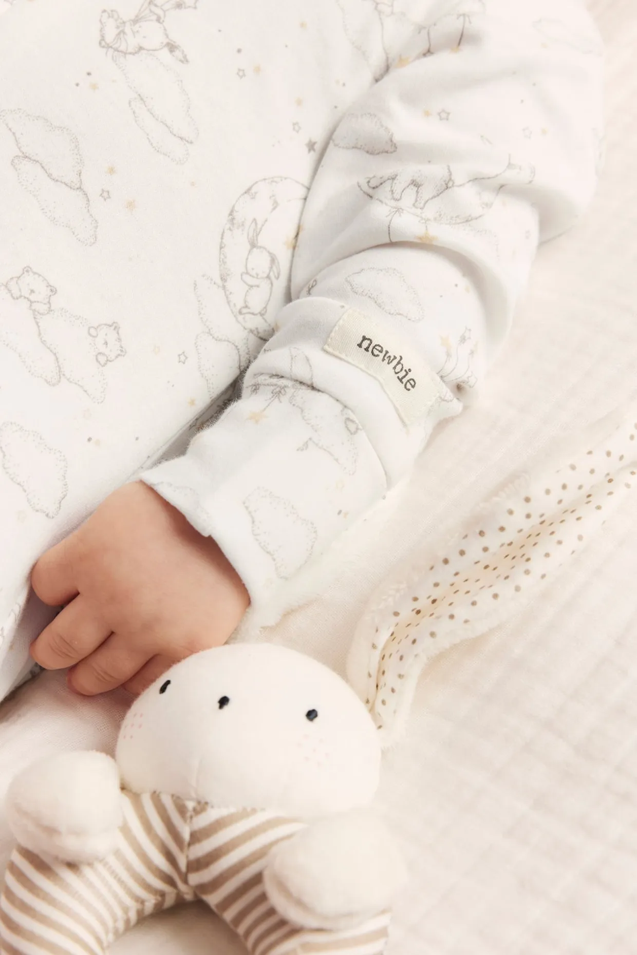 Vauvojen pyjama | Luonnonvalkoinen | Vauvat | Newbie