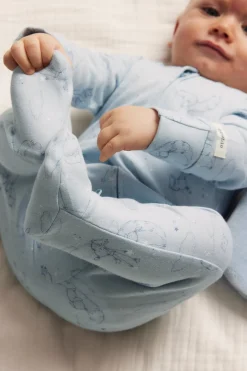 Vauvojen pyjama | Vaaleansininen | Vauvat | Newbie