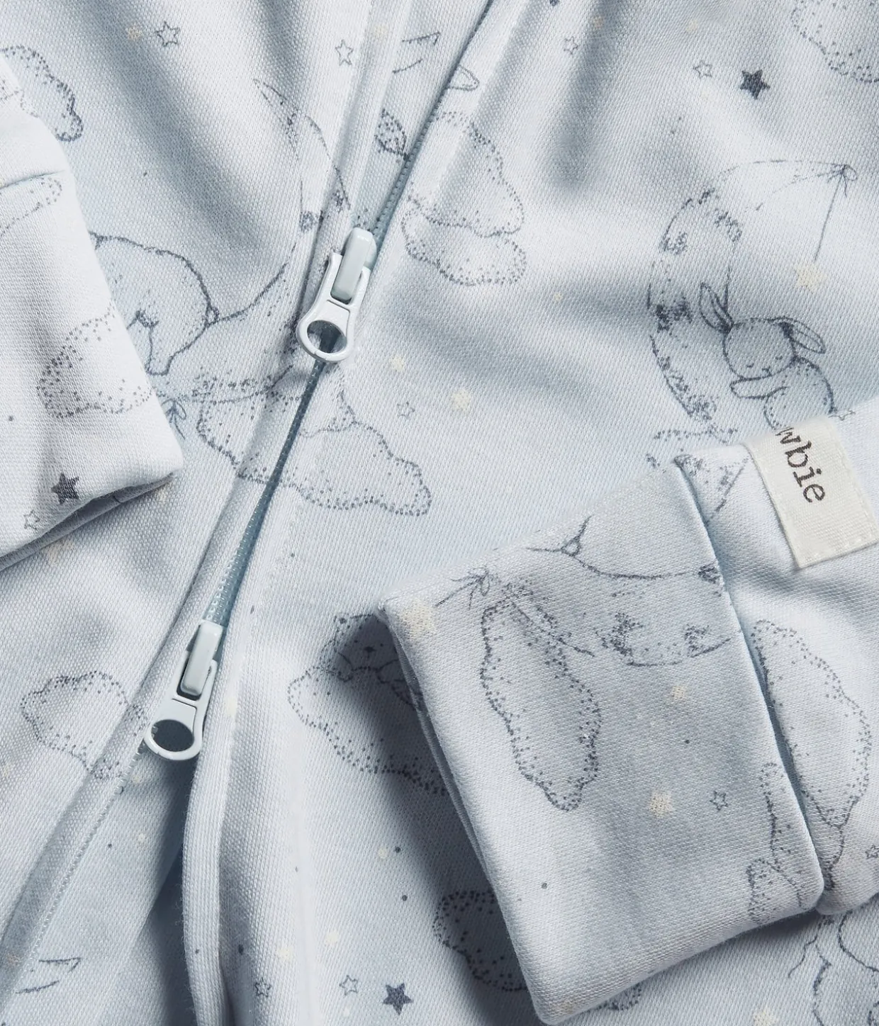 Vauvojen pyjama | Vaaleansininen | Vauvat | Newbie