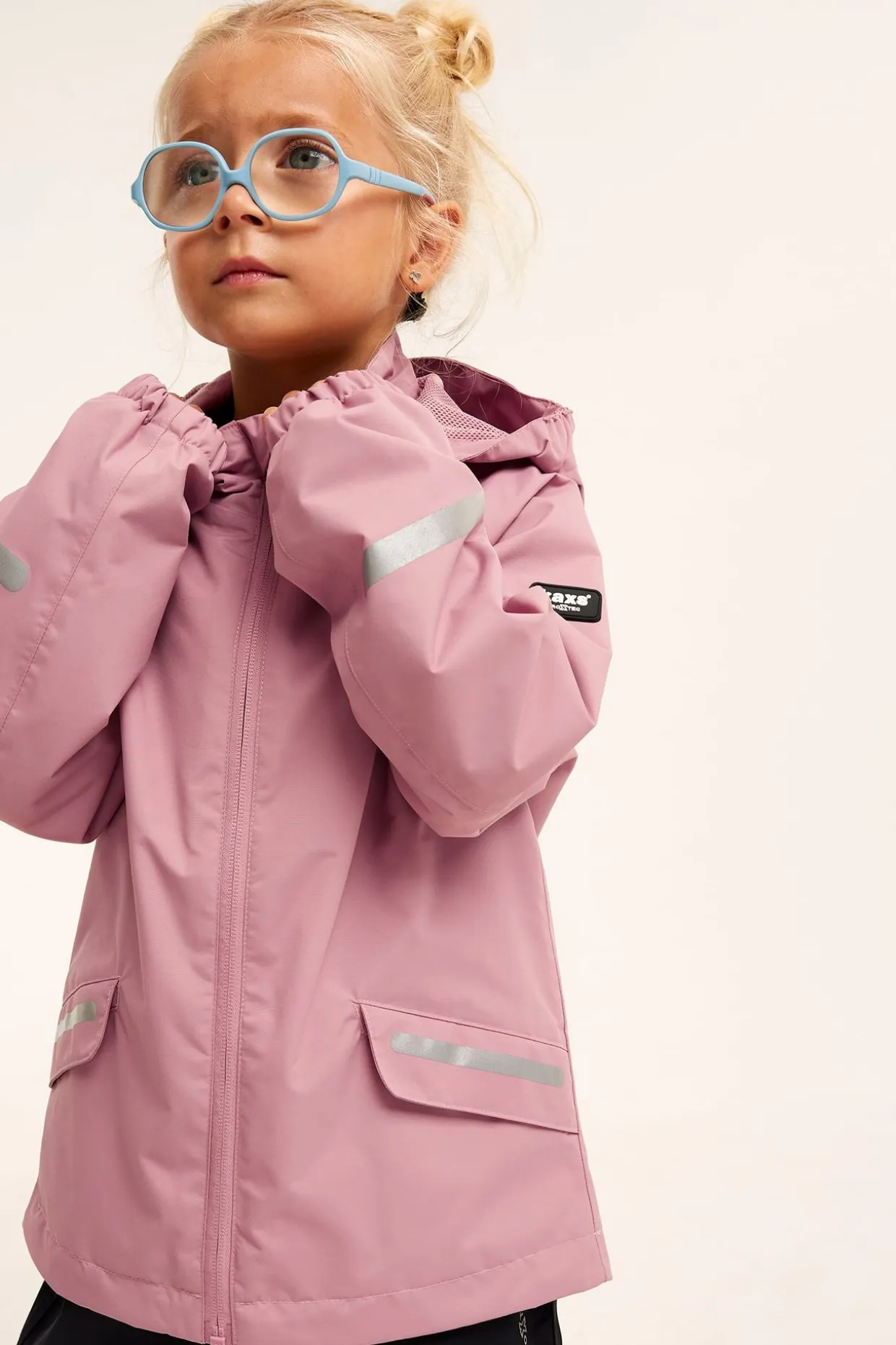 Vedenpitävä Kaxs Proxtecin zip-in/zip-off-kuoritakki | Pinkki | Lapset | Kappahl