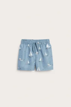 Venekuvioiset uimashortsit | Sininen | Lapset | Newbie