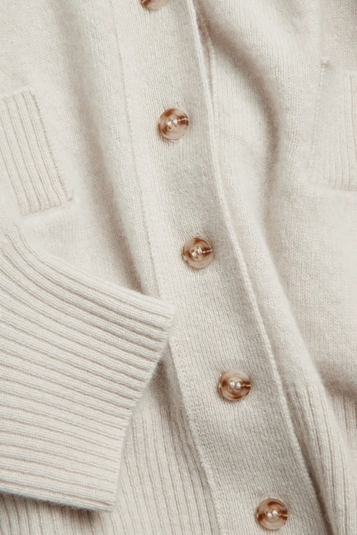 Villaneuletakki | Vaaleanbeige | Naiset | Kappahl