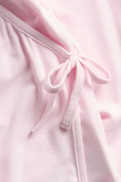 Viskoosijerseystä valmistettu kietaisupaita | Vaaleanpunainen | Lapset | Kappahl