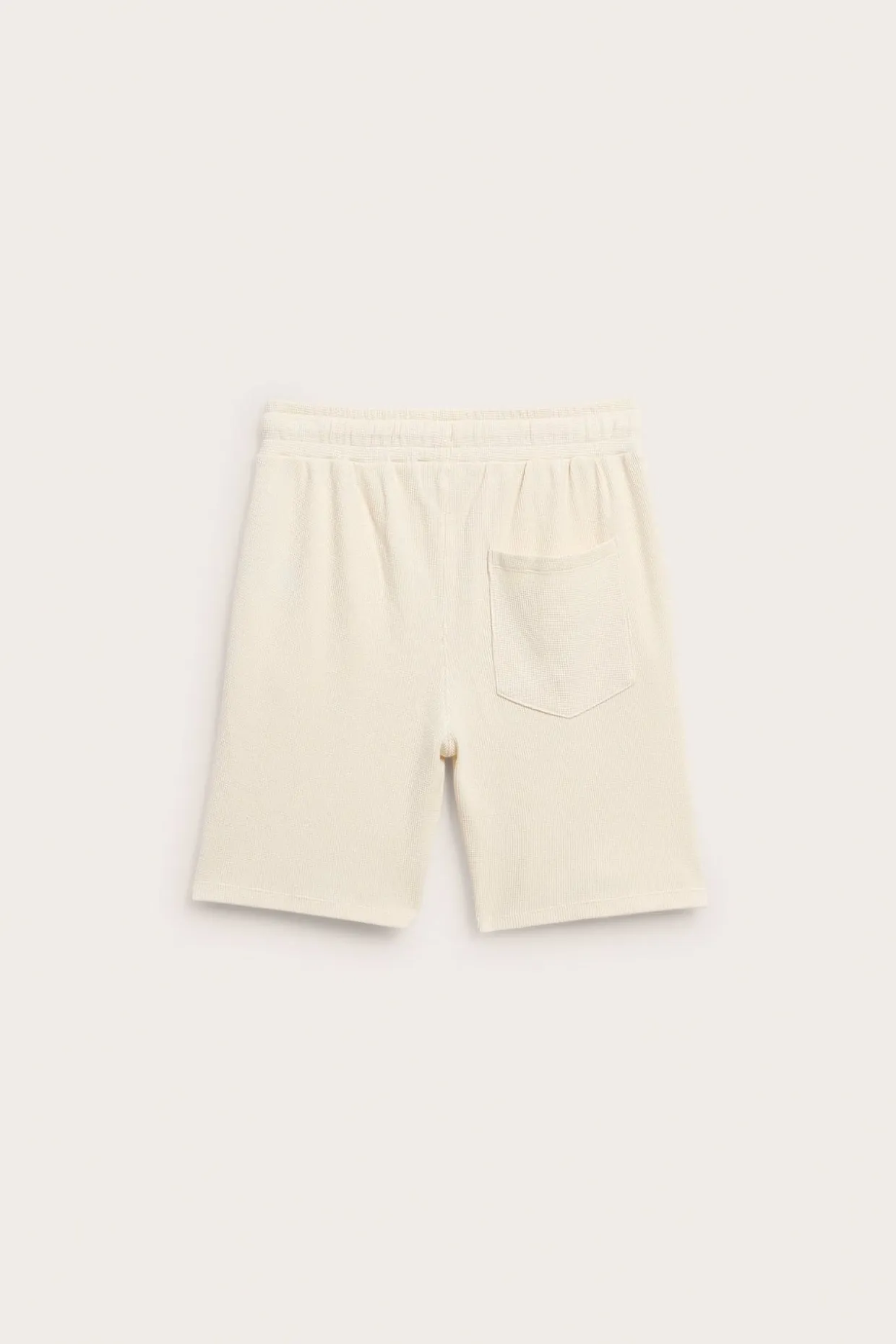 Vohvelikuvioista puuvillaa olevat shortsit | Vaaleanbeige | Lapset | Kappahl