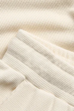Vohvelikuvioista puuvillaa olevat shortsit | Vaaleanbeige | Lapset | Kappahl