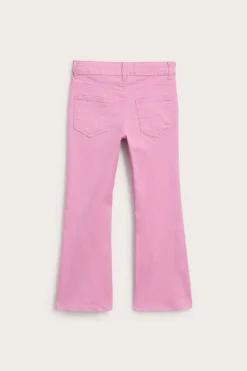 Värjätyt bootcut-malliset tvillifarkut | Pinkki | Lapset | Kappahl