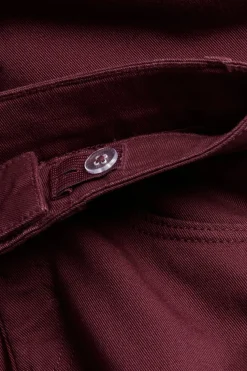 Värjätyt bootcut-malliset tvillifarkut | Tummanpunainen | Lapset | Kappahl