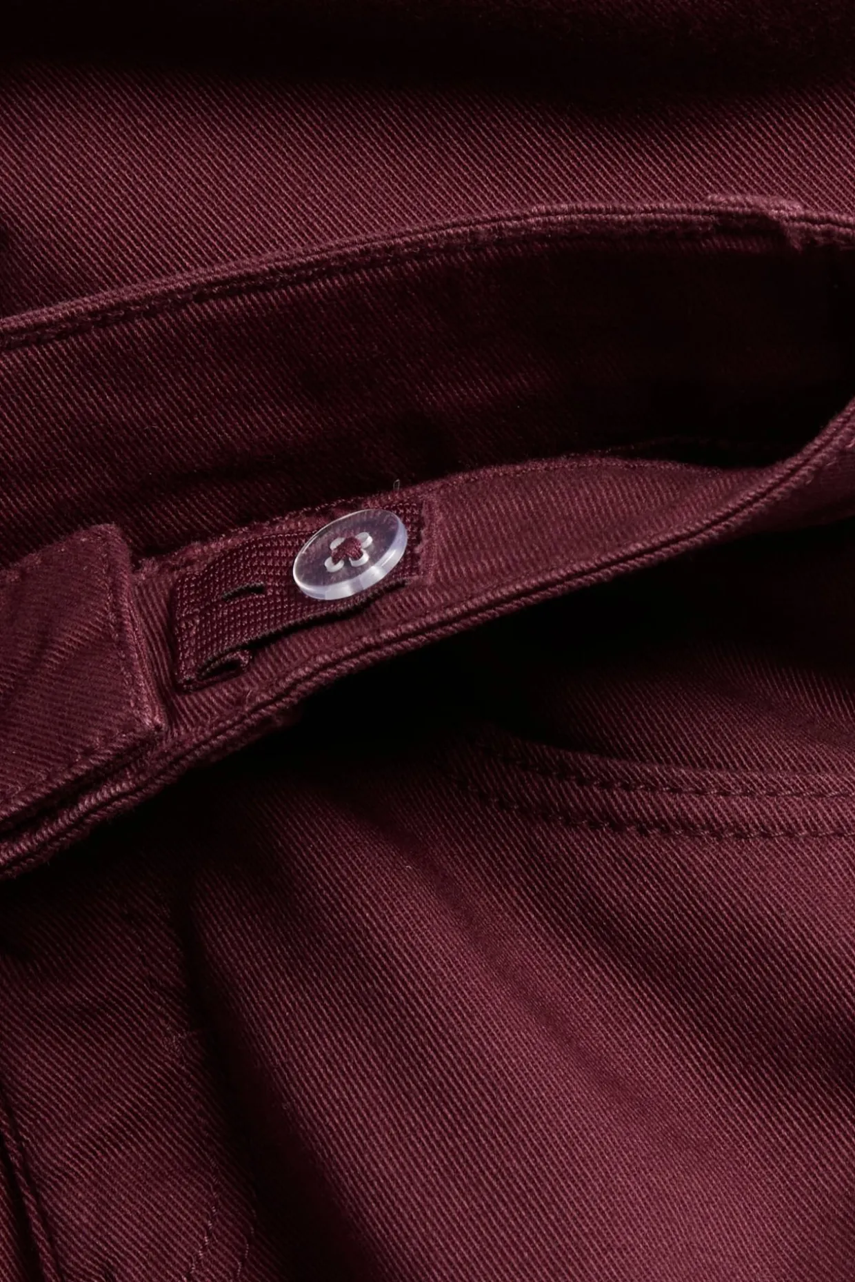 Värjätyt bootcut-malliset tvillifarkut | Tummanpunainen | Lapset | Kappahl