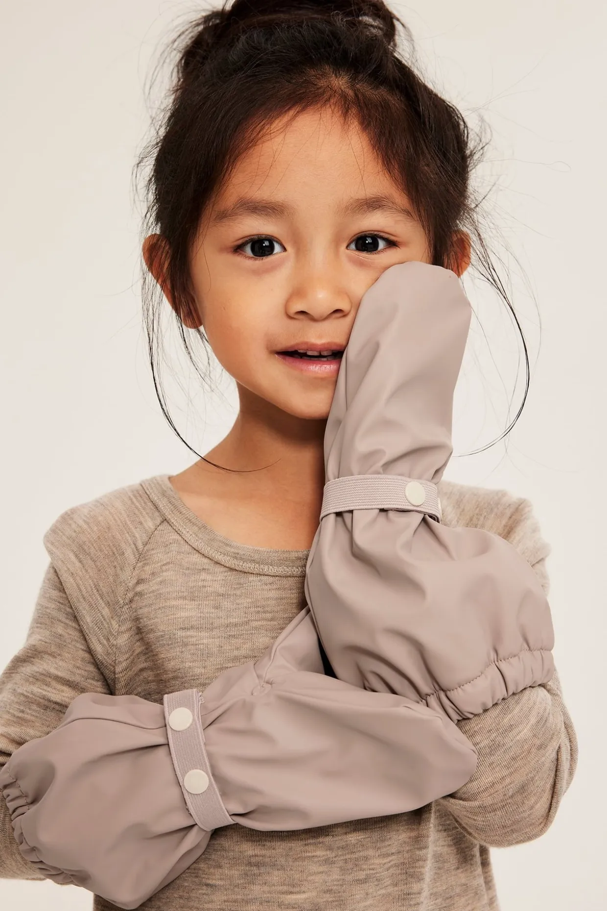 Vuoratut sadehanskat Kaxs | Beige | Lapset | Kappahl