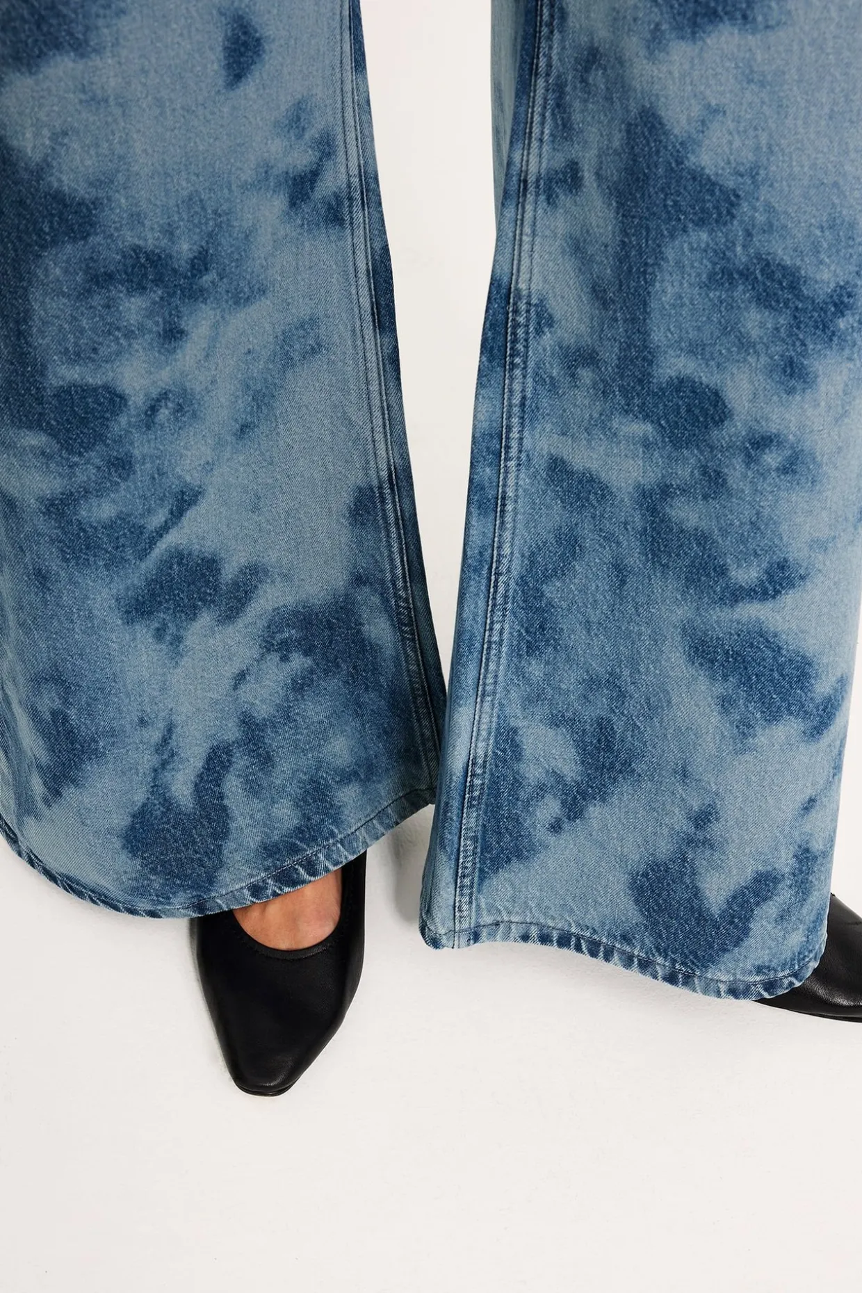 Wide jeans high waist