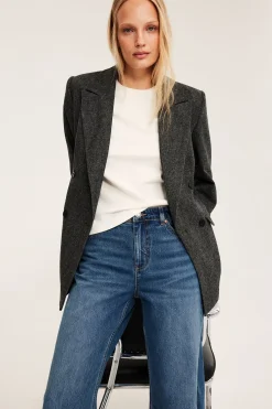 Wide jeans high waist