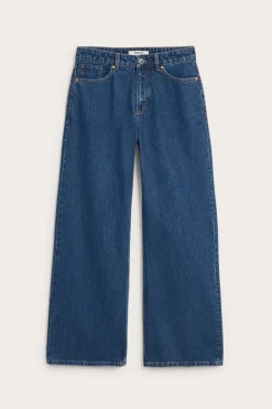Wide jeans high waist | Denim | Naiset | Kappahl