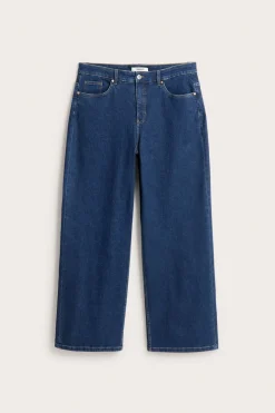 Wide jeans high waist | Denim | Naiset | Kappahl