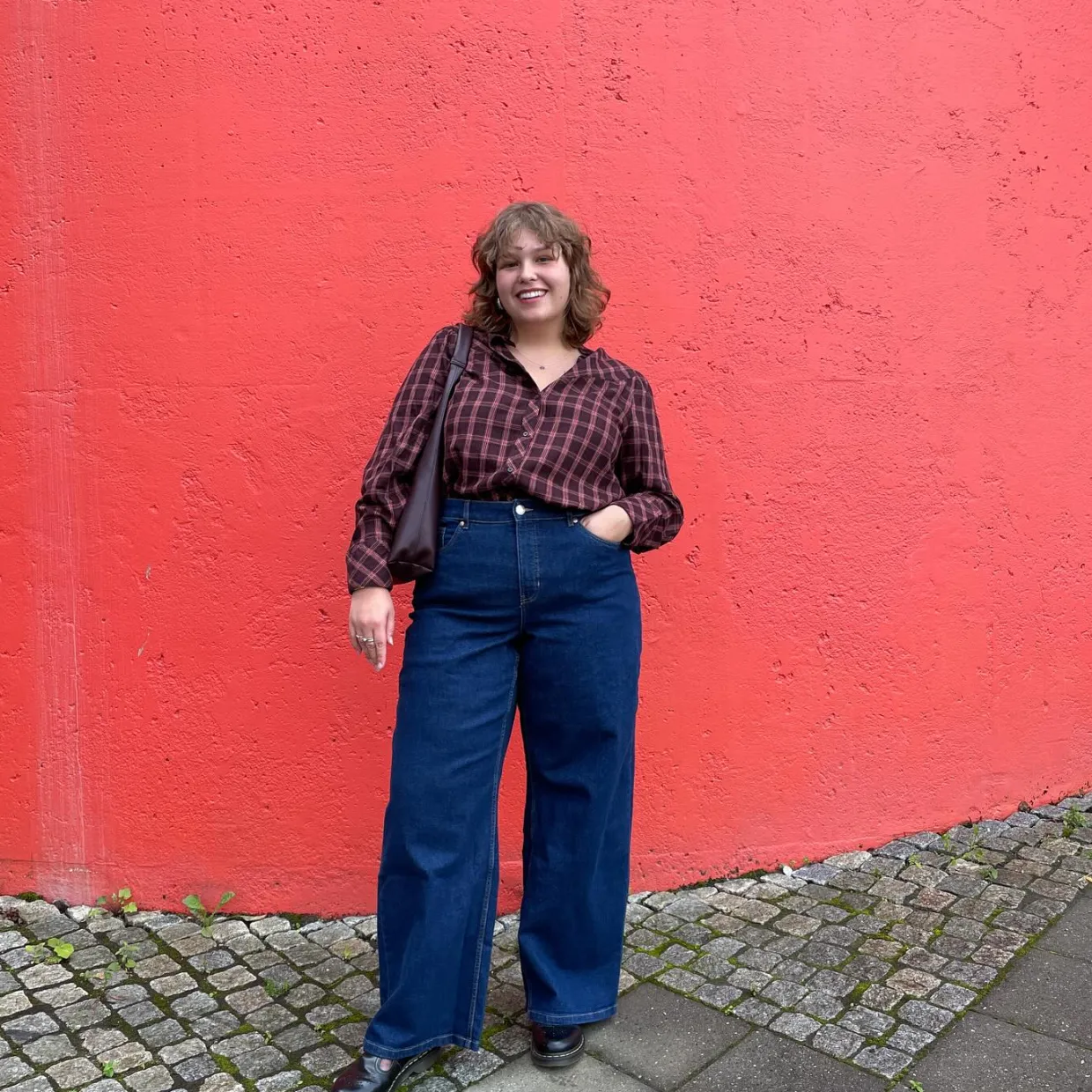 Wide jeans high waist | Denim | Naiset | Kappahl