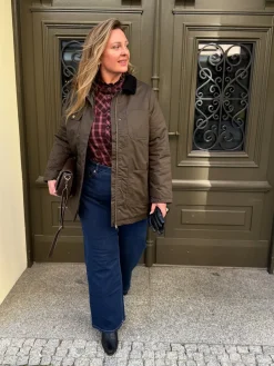 Wide jeans high waist | Denim | Naiset | Kappahl