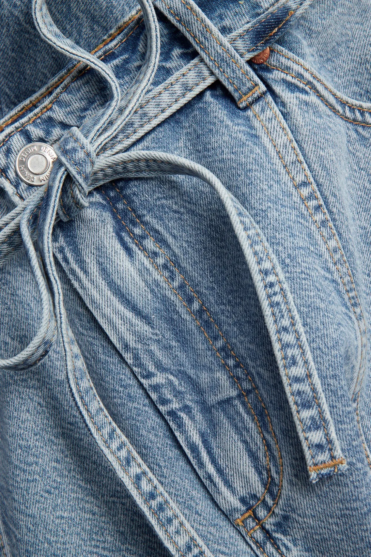 Wide jeans high waist | Denim | Naiset | Kappahl