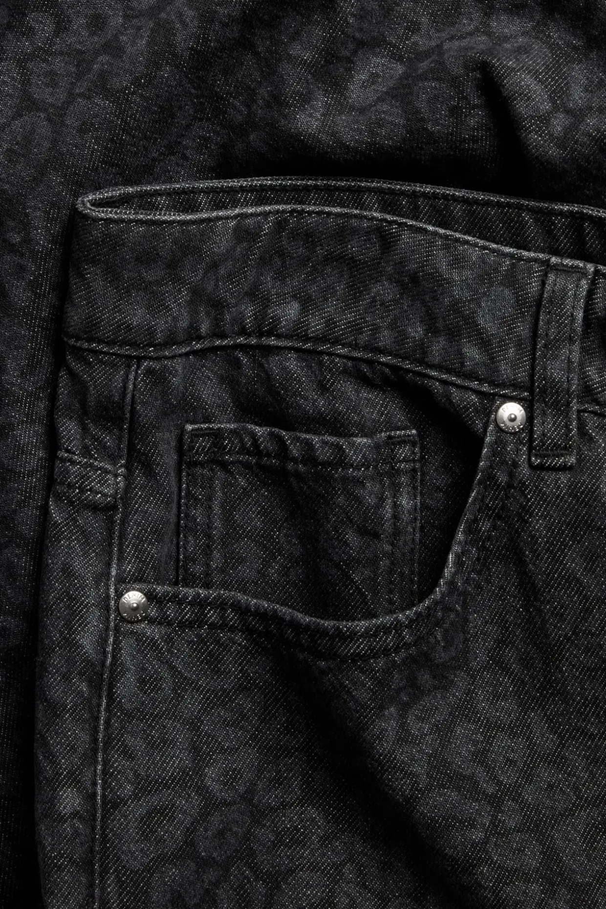 Wide jeans high waist | Harmaa | Naiset | Kappahl