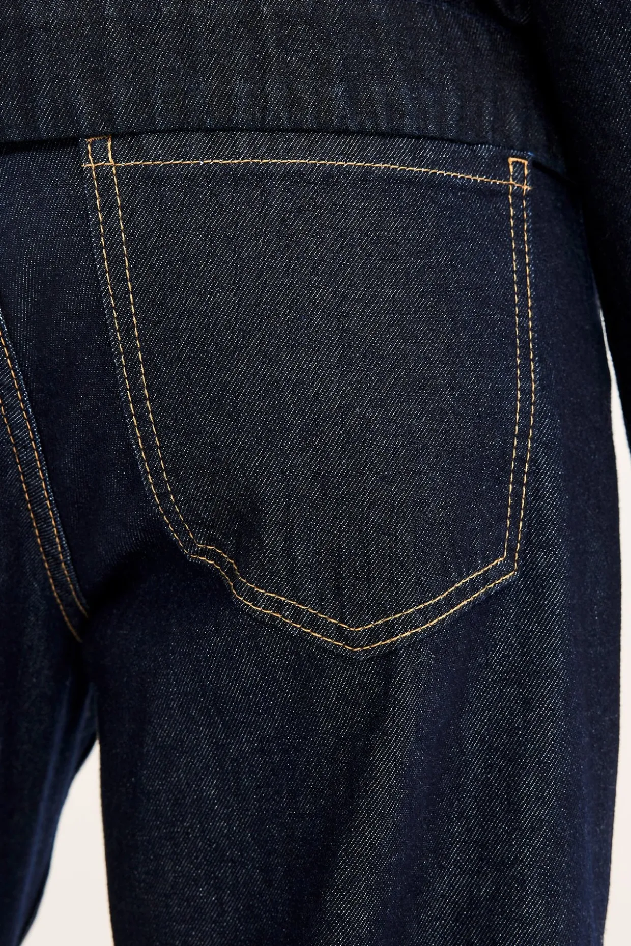 Wide jeans high waist | Tumma denim | Naiset | Kappahl