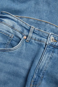 Wide jeans high waist | Vaalea denim | Naiset | Kappahl