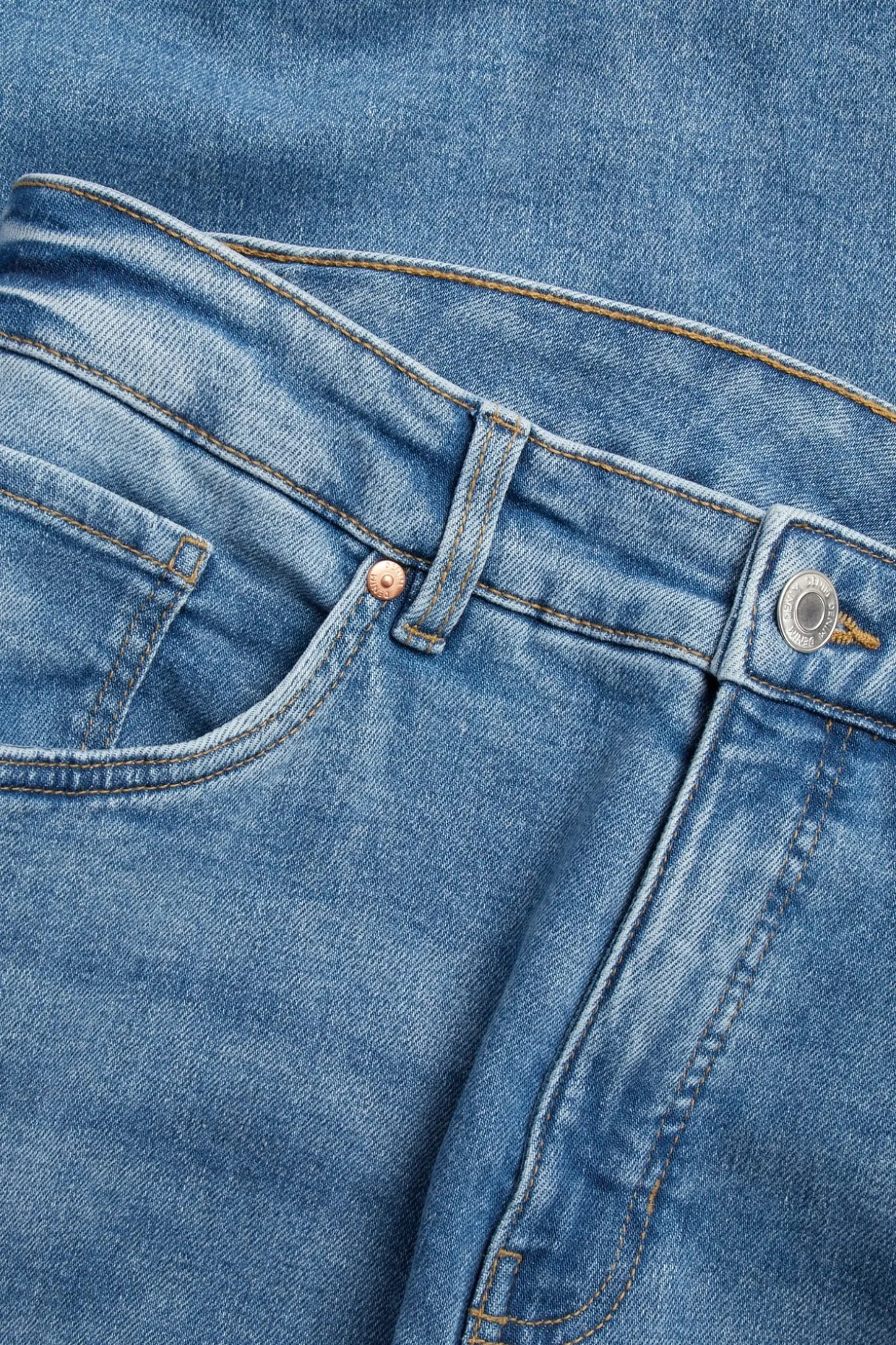 Wide jeans high waist | Vaalea denim | Naiset | Kappahl