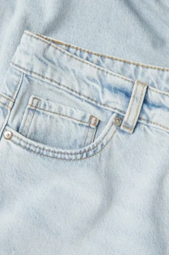 Wide jeans high waist | Vaalea denim | Naiset | Kappahl