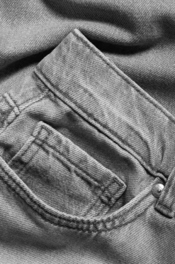 Wide jeans high waist | Vaaleanharmaa | Naiset | Kappahl