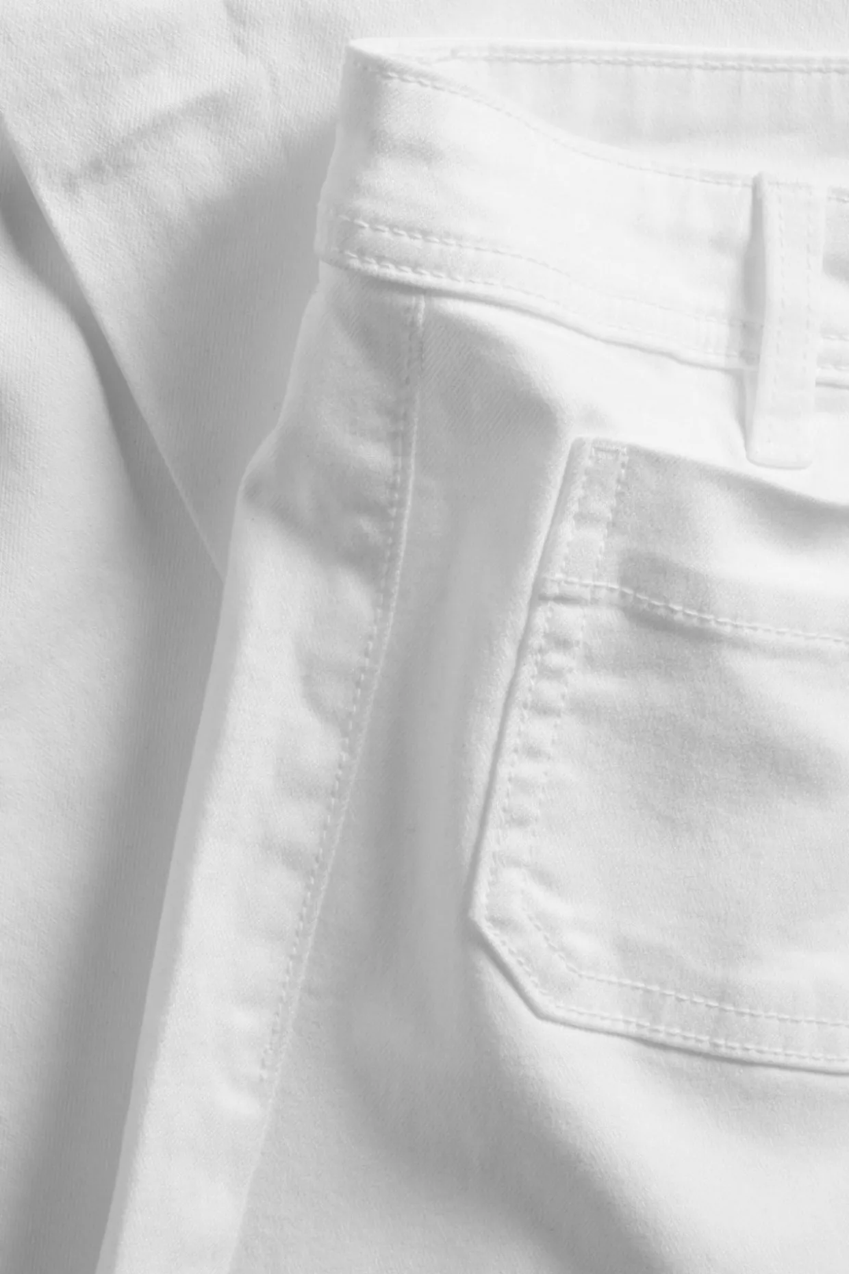 Wide jeans high waist | Valkoinen | Naiset | Kappahl