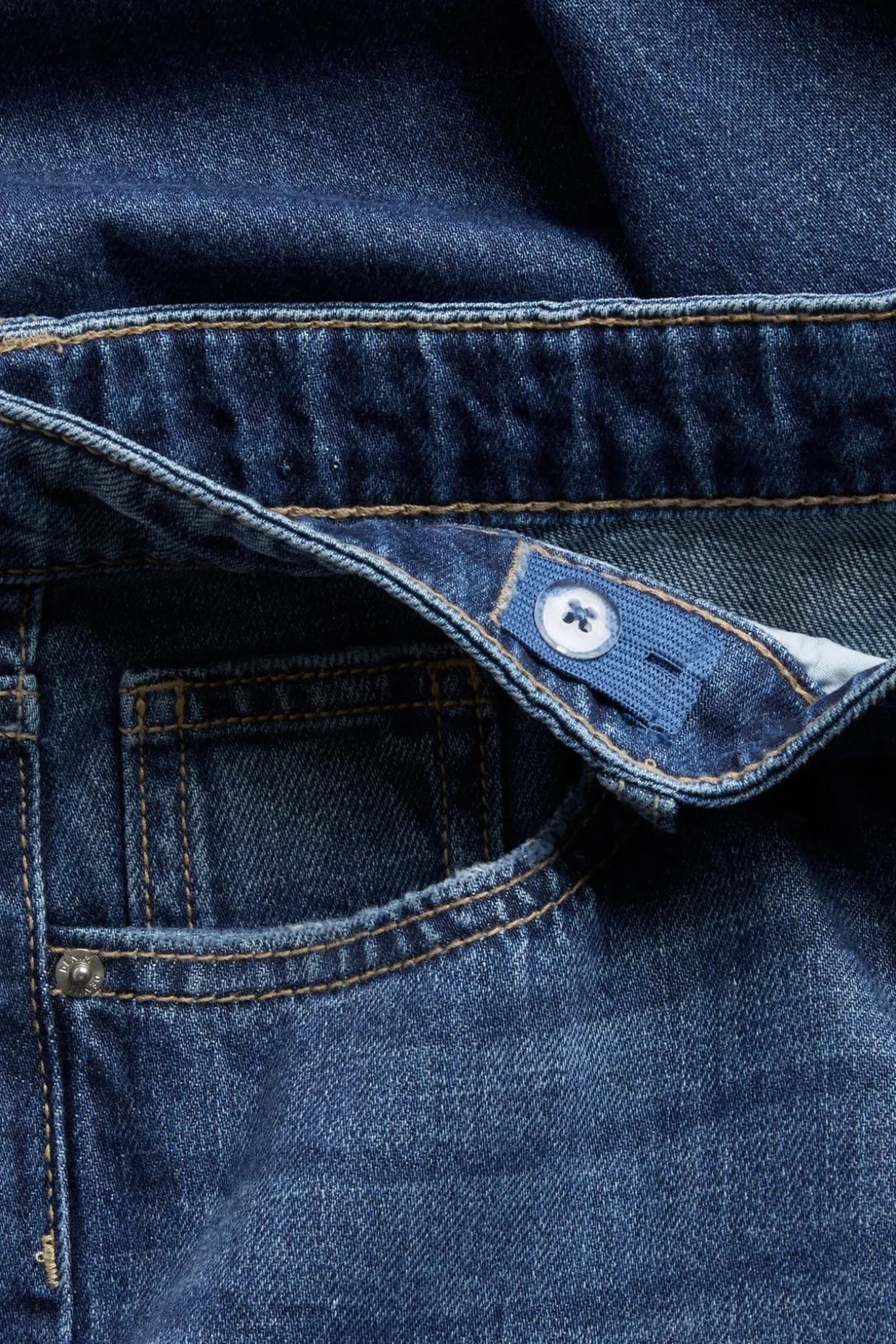 Wide jeans low waist | Tumma denim | Lapset | Kappahl