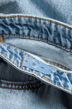 Wide jeans low waist | Vaalea denim | Lapset | Kappahl