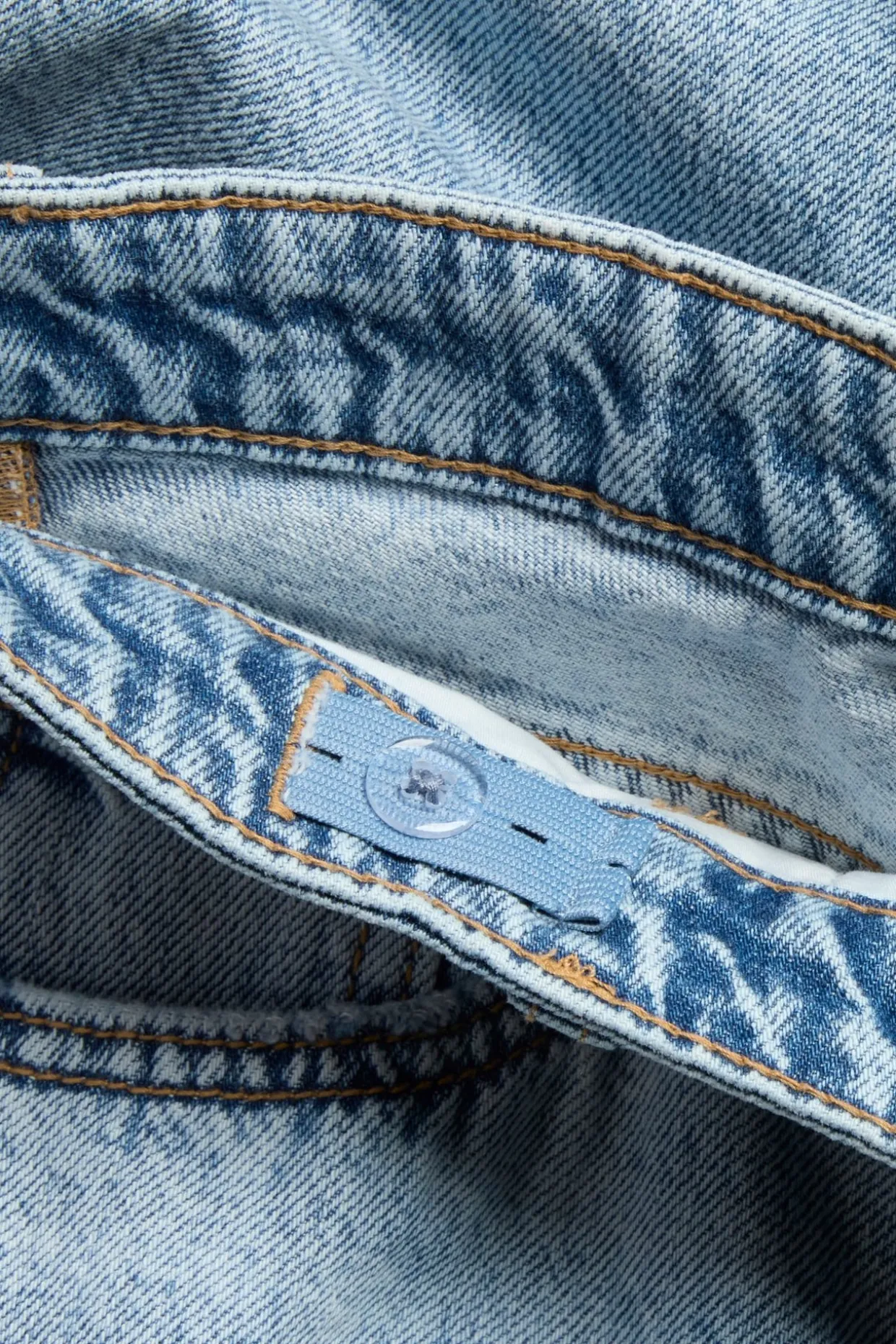 Wide jeans low waist | Vaalea denim | Lapset | Kappahl