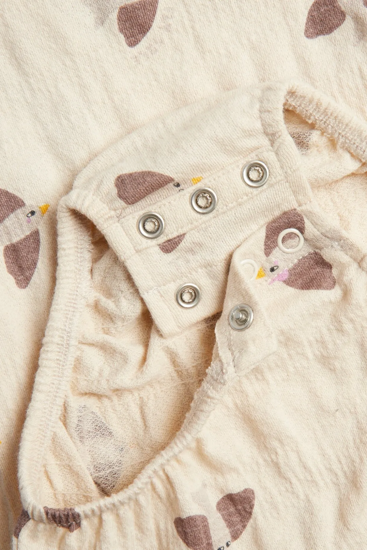 Ylimitoitettu body lintukuvioinnilla | Beige | Lapset | Kappahl