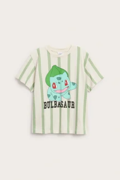Ylisuuri Pokémon Bulbasaur -t-paita | Vaaleanbeige | Lapset | Kappahl