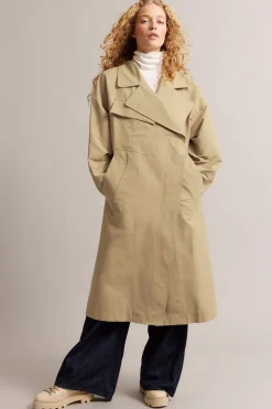 Ylisuuri trenssitakki | Beige | Naiset | Kappahl