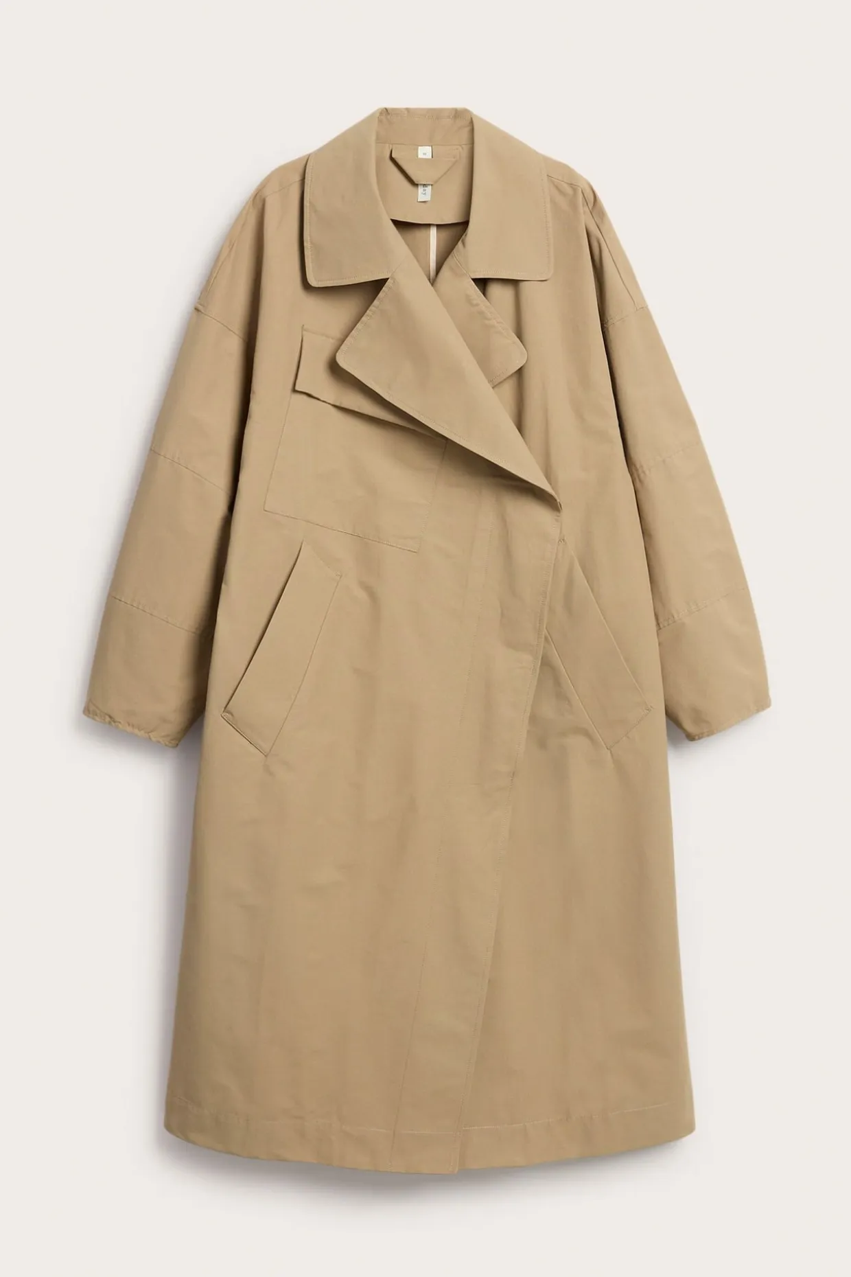 Ylisuuri trenssitakki | Beige | Naiset | Kappahl